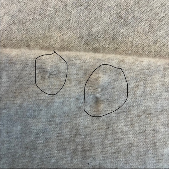 Club Monaco | Italian Cashmere Crew Neck in Grey Size XS - Picture 10 of 10